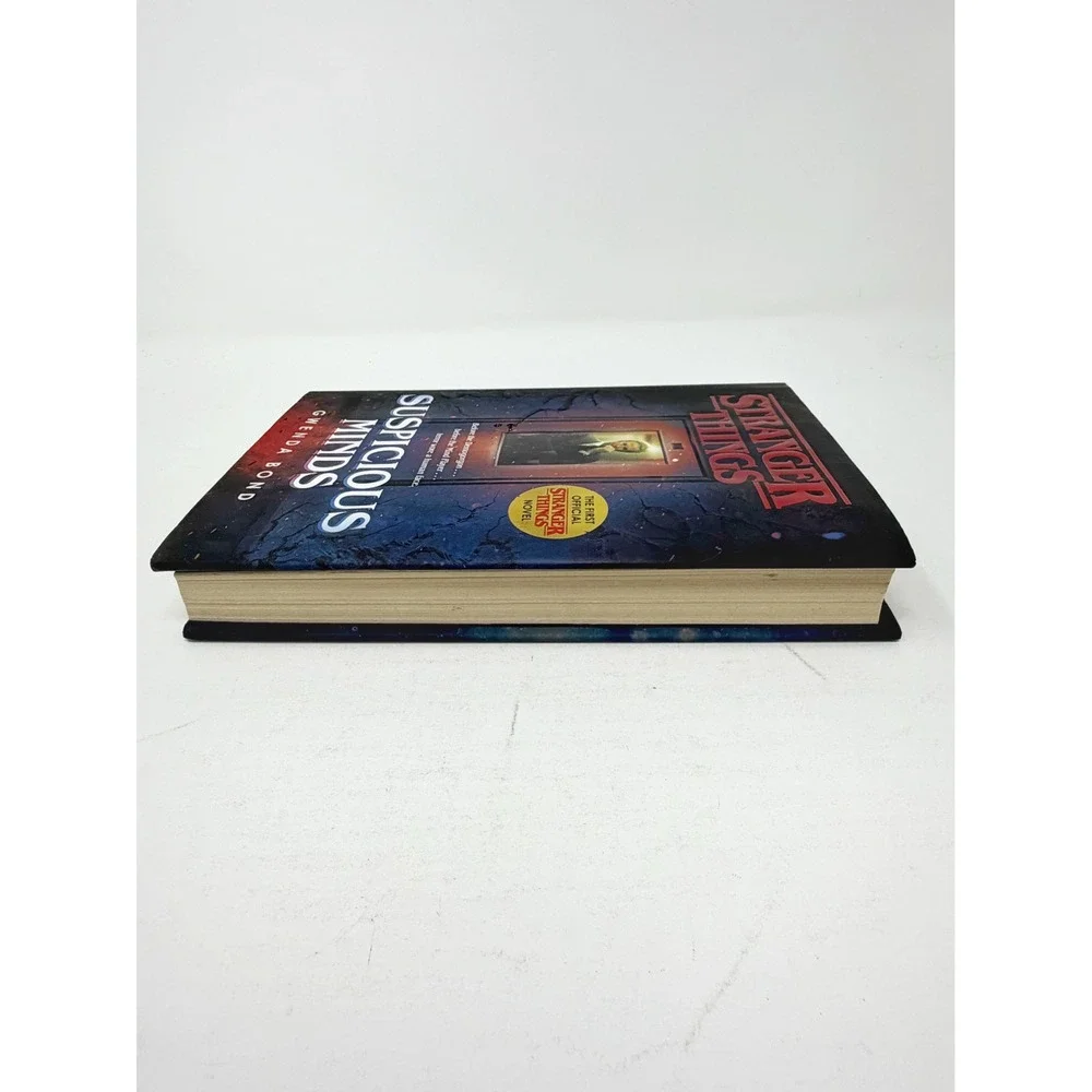 Stranger Things Suspicious Minds Gwenda Bond 1st Edition Hardcover Netflix Novel